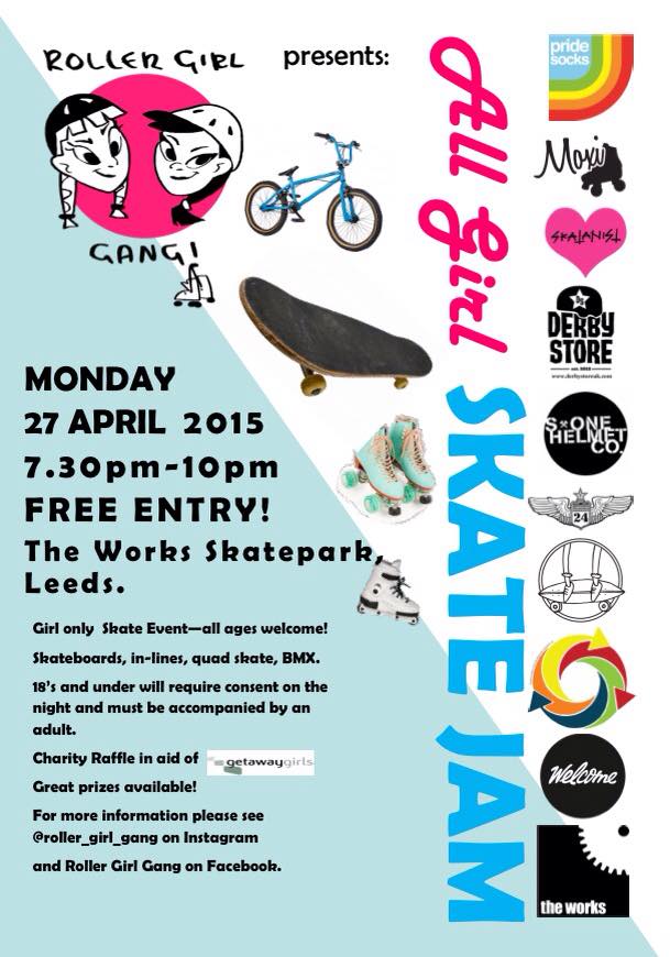 roller girl gang poster